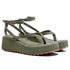 Sandália Flatform Elsa Verde