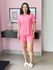 PIJAMA CURTO CORAL