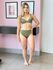 BIQUINI TOP ARO VERDE MILITAR 