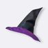 Chapéu Bruxo Preto e Roxo Halloween