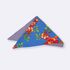 Bandana junina dupla face azul royal