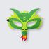 Máscara Dragão de Fogo Verde