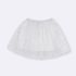 Saia Tule Céu de Estrelas Off White