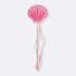 Varinha Concha Glitter Rosa