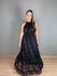 Vestido Longo Tule Com Aplicação REF:XW70257