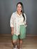 Camisa Com Bordado Tricoline REF:L23047