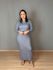 Conjunto Modal Saia Midi Canelado REF:HZ203