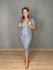 Conjunto Modal Vestido Com Blusa REF:HZ199