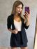 Blazer Longo Ju Preto