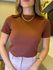 BLUSA LARA MARROM
