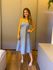 VESTIDO MIDI OLIVIA CINZA