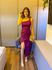 VESTIDO SOFIA VINHO