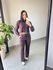 Conjunto Alessandra MARROM