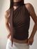 BLUSA MELINA MARROM