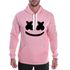 Moletom Masculino Marshmello Canguru Com Capuz Rosa Claro