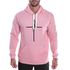 Moletom Fé Masculino Canguru Com Capuz Rosa Claro