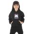 Moletom Canguru Infantil Menina Cat Rock Benellys Preto