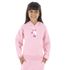 Moletom Canguru Infantil Menina Coelhinha Benellys Rosa