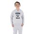 Moletom Canguru Infantil Menino Shark Benellys Cinza Claro