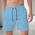 Bermuda Tactel Elastano Masculina Azul Bebe