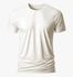 Camiseta Camisa Lisa Premium Slim Algodão Cores Variadas Off White