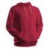 Blusa Moletom Canguru Lisa Premium Slim Algodão Mácio Vermelho