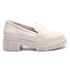 Mocassim Molly Feminino Tratorado Off White