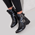 Bota Molly Feminino Cano Médio Preto