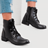 Bota Molly Feminino com Atacador Preto