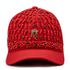 Boné Vermelho com Bordado Vermelho