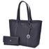 Bolsa Dallas - Preto com detalhes Branco