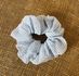 SCRUNCHIE - QUADRICULADA - COR AZUL - CANDY COLOR 