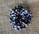 SCRUNCHIE - QUADRICULADO - TONS DE MARROM 