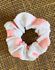 SCRUNCHIE - POÁ - ROSA, AZUL E BRANCO 