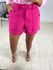 SHORT CINTO ALFAIATARIA PINK