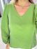 BLUSA CREPE MANGA LONGA VERDE