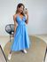 VESTIDO MIDI KARLA AZUL