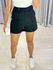 SHORT BOTÃO LATERAL PRETO