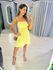 VESTIDO CURTO CAMILA AMARELO