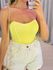 BODY CORSET POLIAMIDA AMARELO