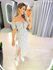 VESTIDO MIDI VIOLETA OFF/ AZUL