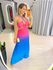 VESTIDO NANDA AZUL/ ROSA