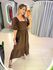 VESTIDO BIANCA MARROM