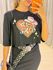 CROPPED COW GIRL PRETO