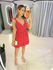 VESTIDO CURTO JAQUE VERMELHO
