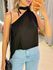BLUSA ASSIMÉTRICA ISA PRETO