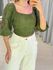 MAXI CROPPED LAISE VERDE MILITAR