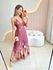 VESTIDO LONGO DENISE MARROM
