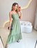 VESTIDO LAIS LONGUETE VERDE LISO