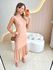 VESTIDO CANELADO TALITA NUDE
